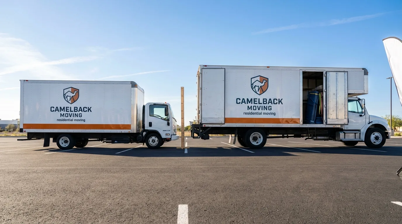 Moving truck size capacity guide in West Newbury